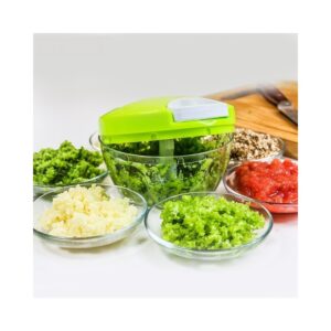 Nicer Dicer Plus Speedy Chopper - Ръчен чопър за плодове и зеленчуци