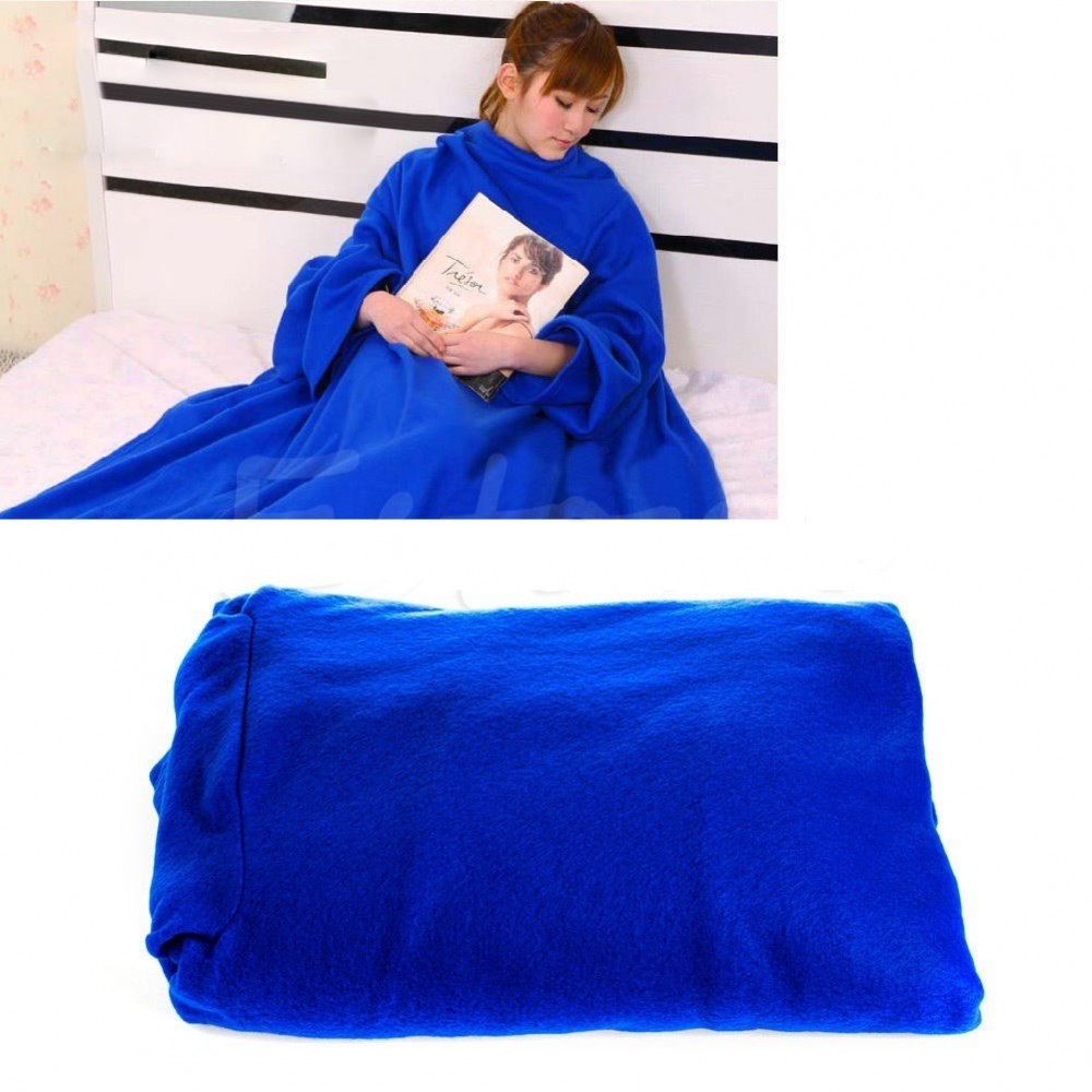 Одеяло от микроплюш с ръкави SNUGGIE - Image 3