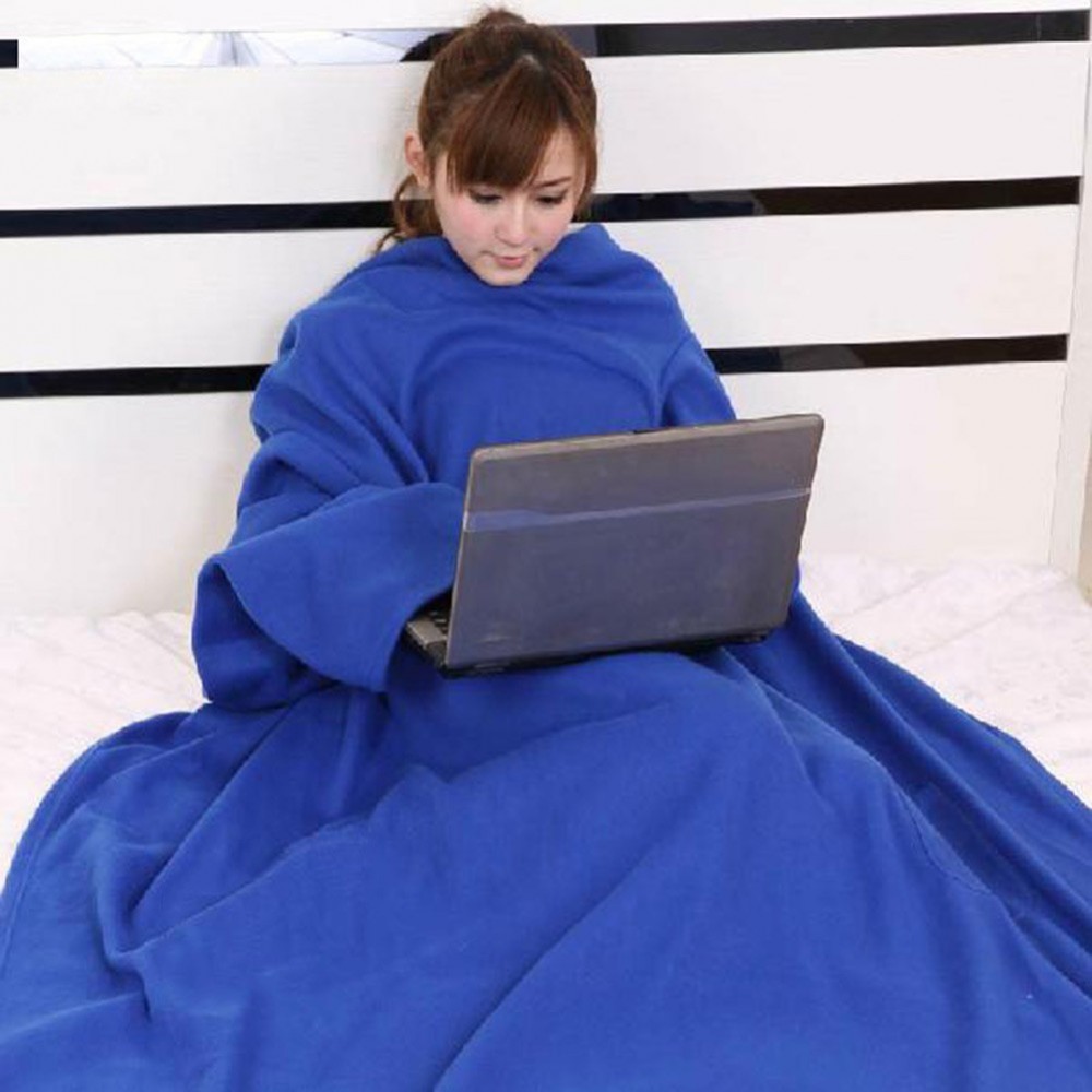 Одеяло от микроплюш с ръкави SNUGGIE - Image 6