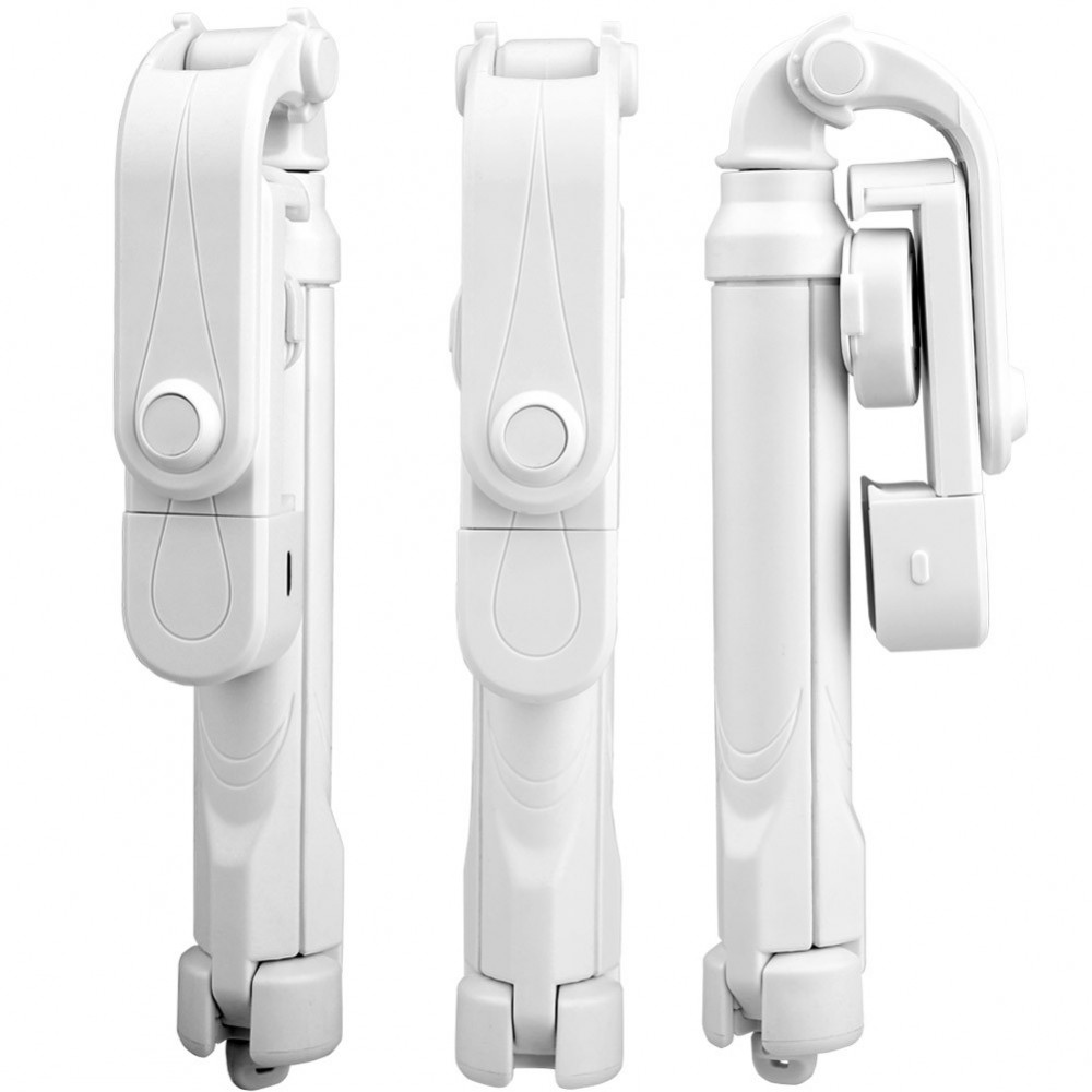 Компактен bluetooth, телескопичен селфи стик и трипод 2 в 1, с LED осветление - Image 10