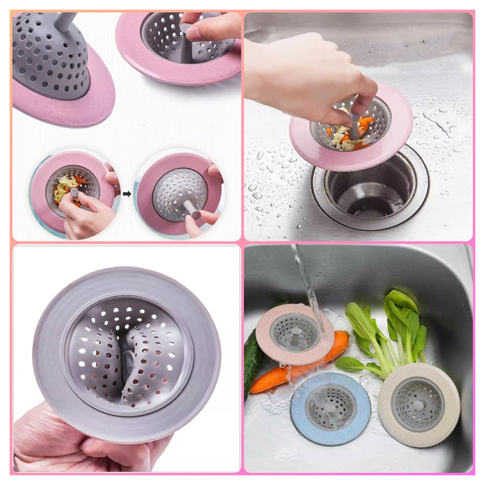 Стилна цедка за сифон на кухненска мивка в три цвята - Image 6