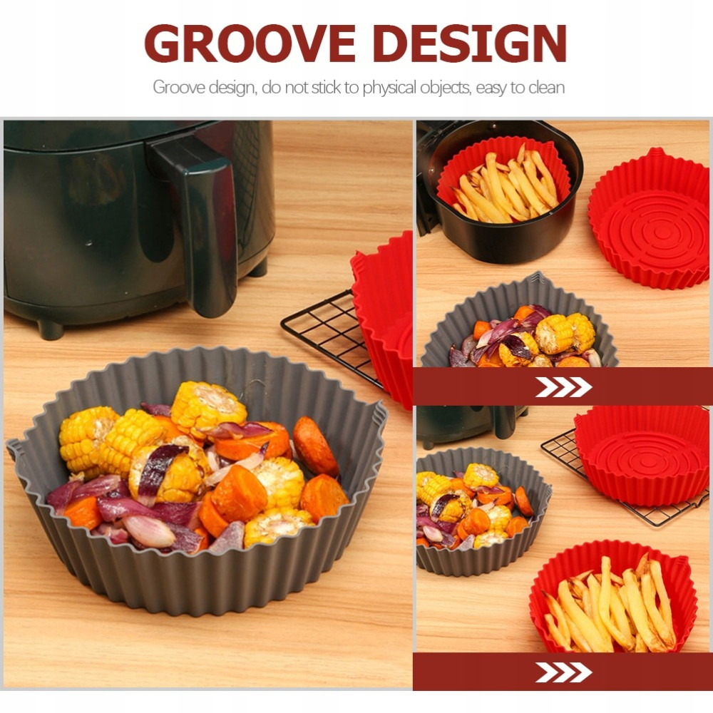Силиконова форма за печене в еър фрайър - Image 6