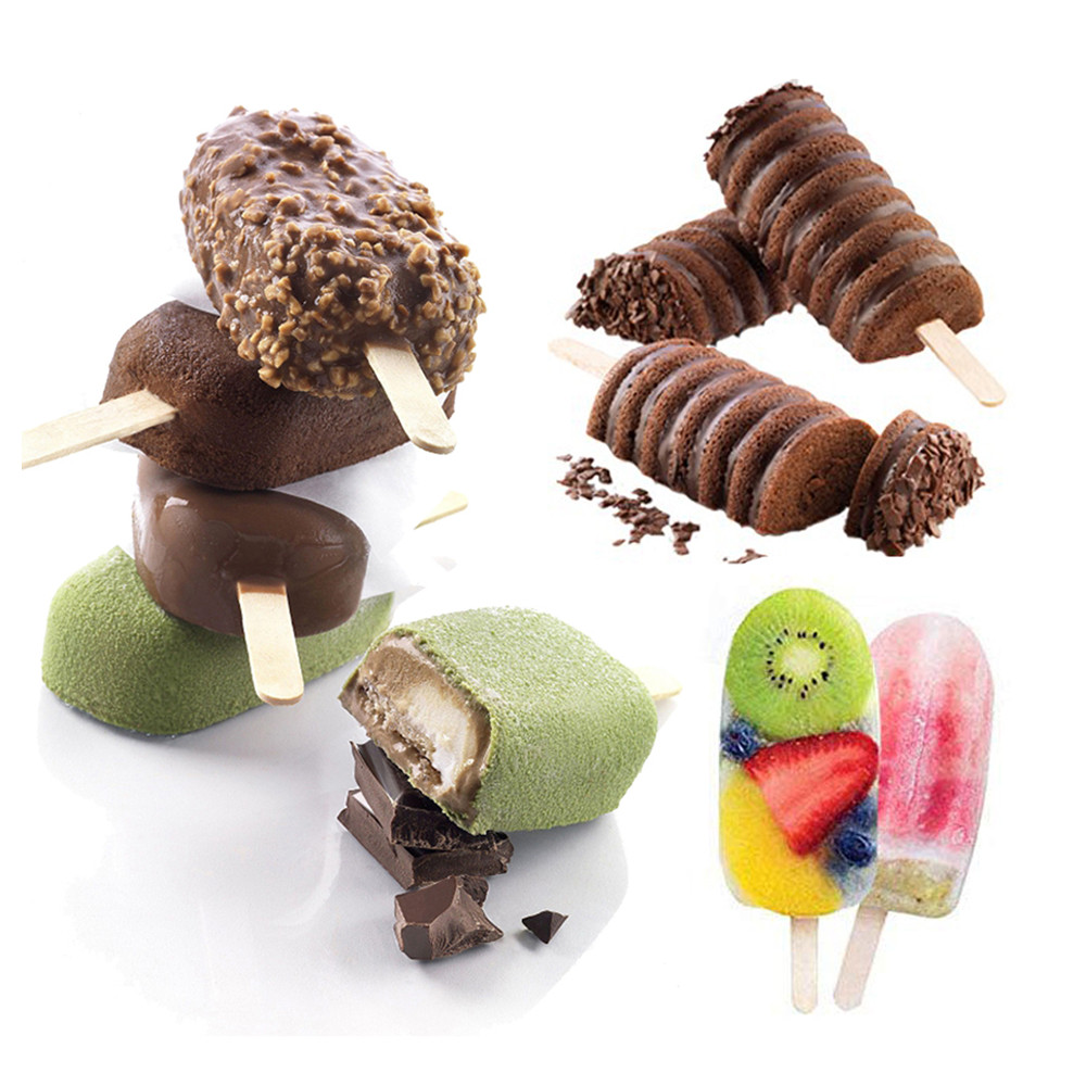 Силиконова форма за сладолед и popsicles - Classic - Image 12