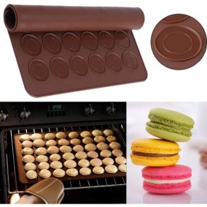 Силиконова подложка за печене на френски макарони