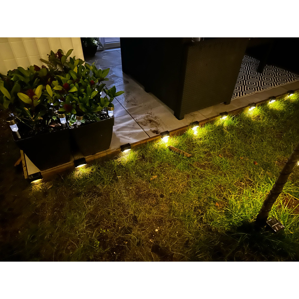 LED соларна лампа за стълби, парапети и др - Image 14