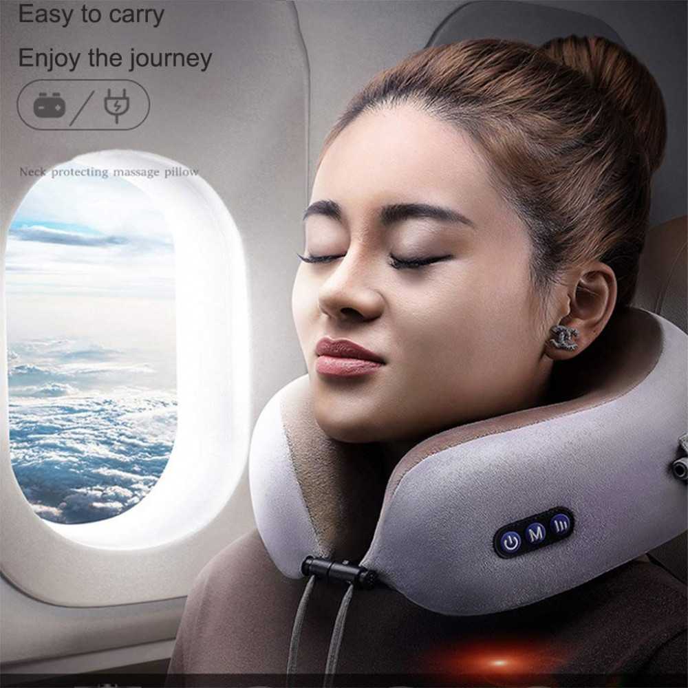 Масажираща възглавница за пътуване и почивка U-pillow - Image 10