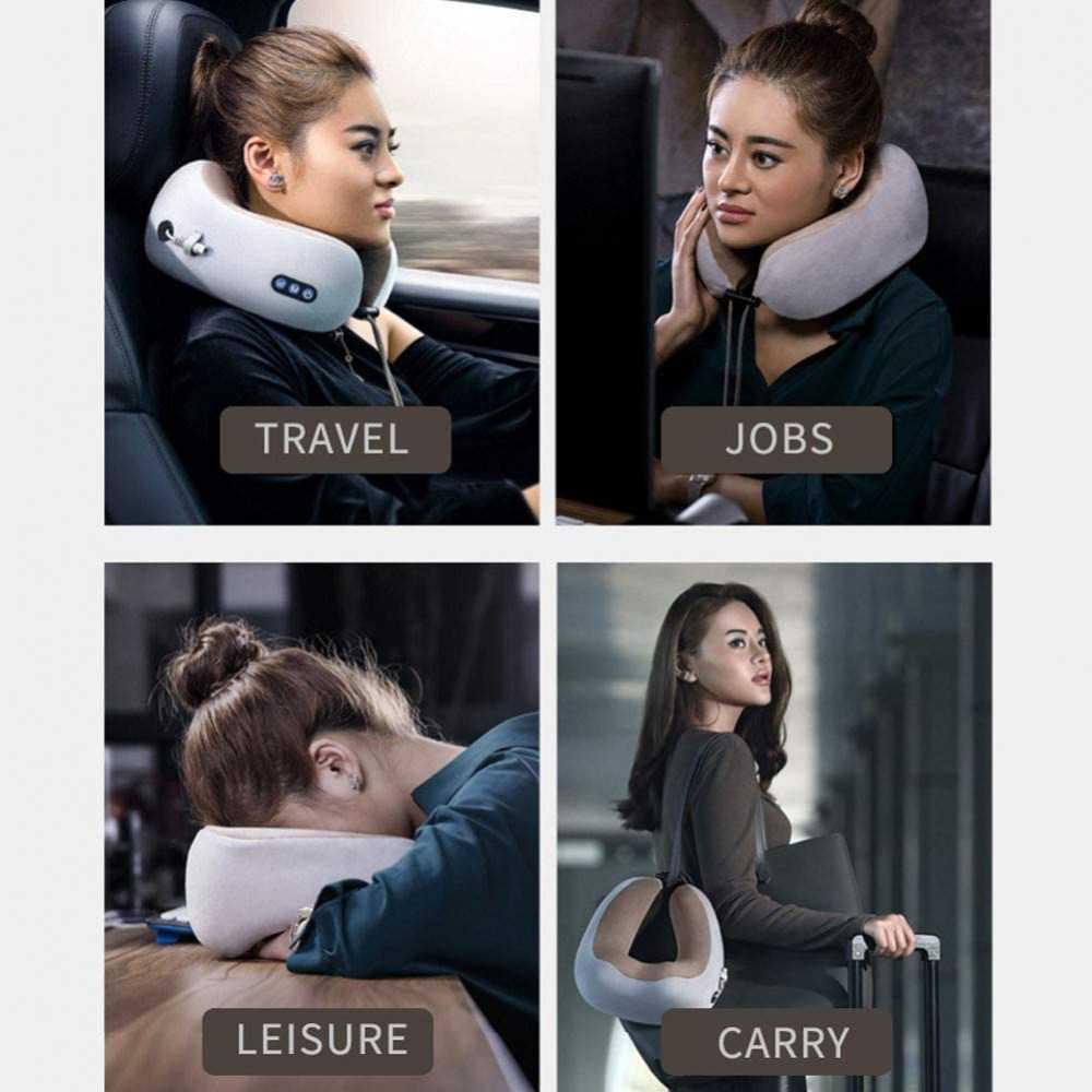 Масажираща възглавница за пътуване и почивка U-pillow - Image 6