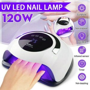 Професионална лампа за маникюр Sun BQ-5T, 120 W
