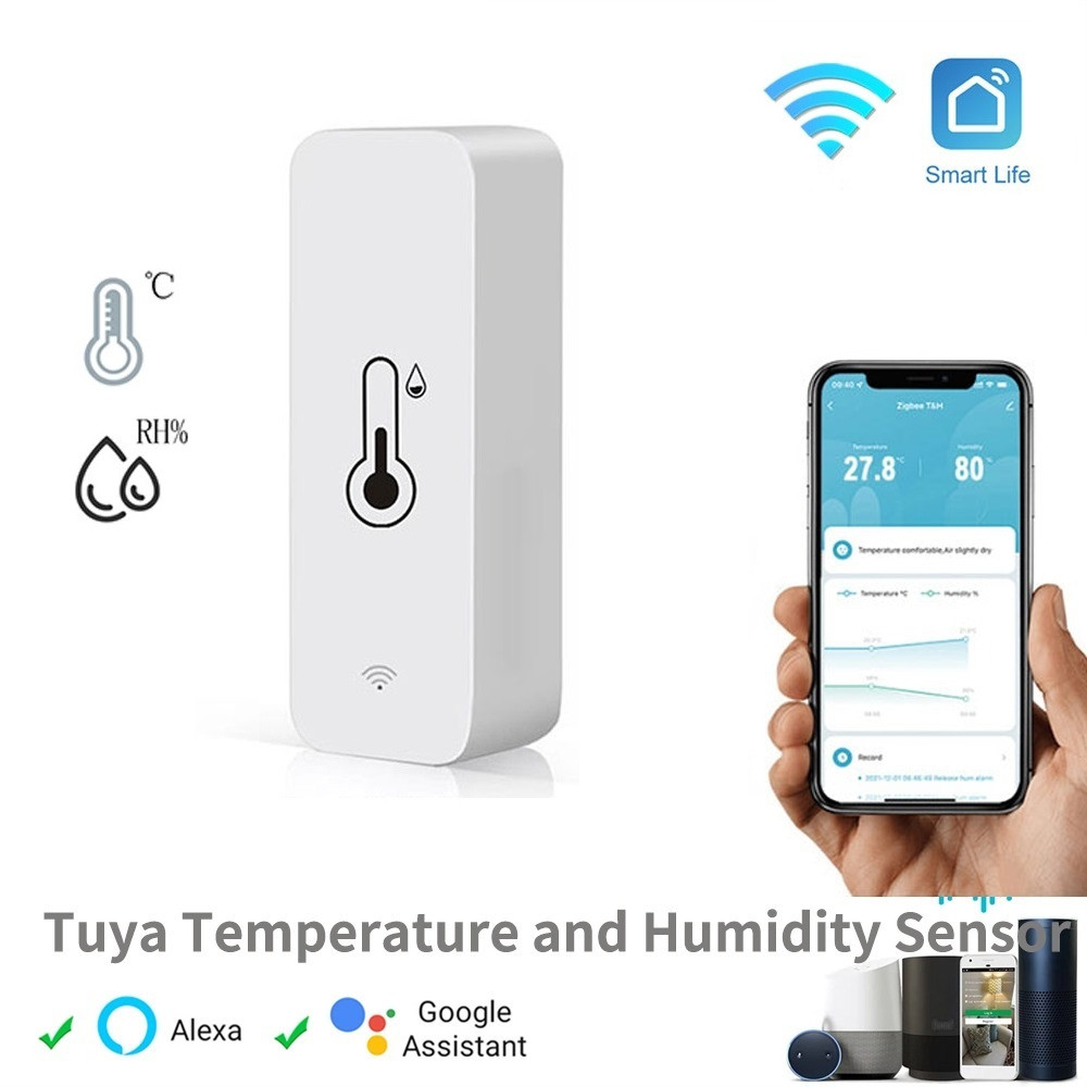 Стаен термометър с wifi - сензор за температура и влажност