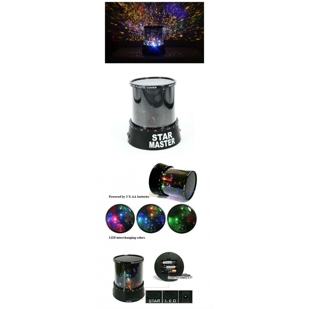 Звездна LED лампа - планетариум Star Master - Image 7