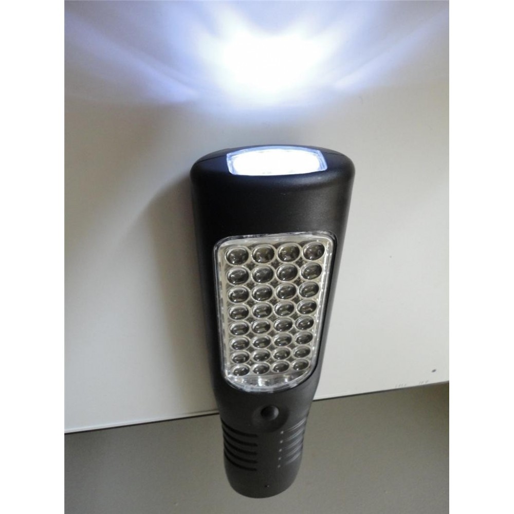 Акумулаторна, преносима LED лампа с 35 диода, магнит и 3 режима светене - Image 4