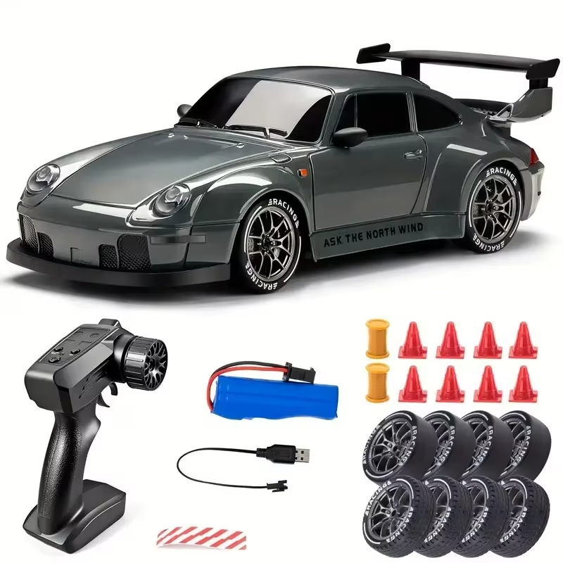 Дрифт кола с дистанционно Porsche – Акумулаторна с USB зареждане