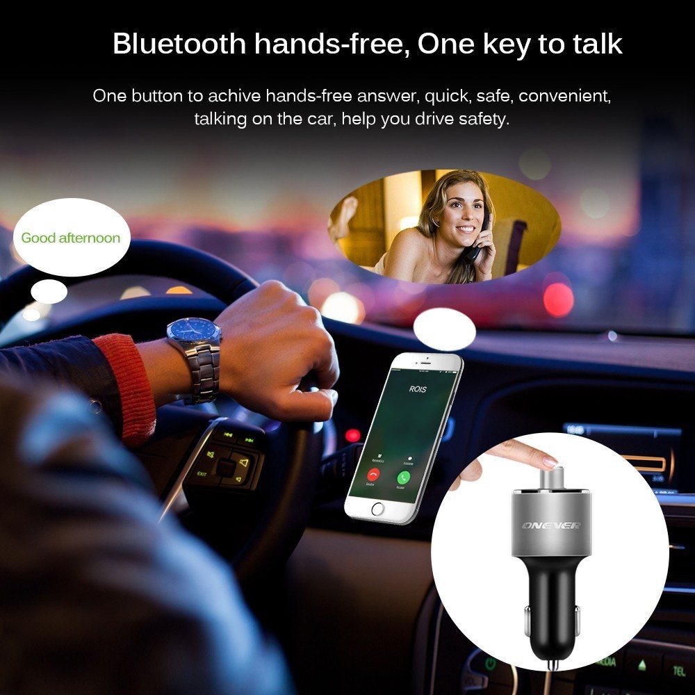 Bluetooth FM Трансмитер с Handsfree, MP3 и Charging функция - Image 7