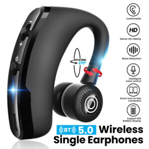 Безжична Bluetooth Хендсфри Слушалка - Стил и Комфорт за Вашия Разговор