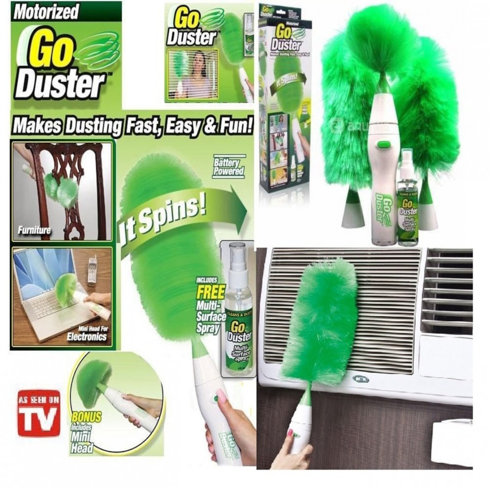 Въртяща се четка за почистване на прах - Go Duster