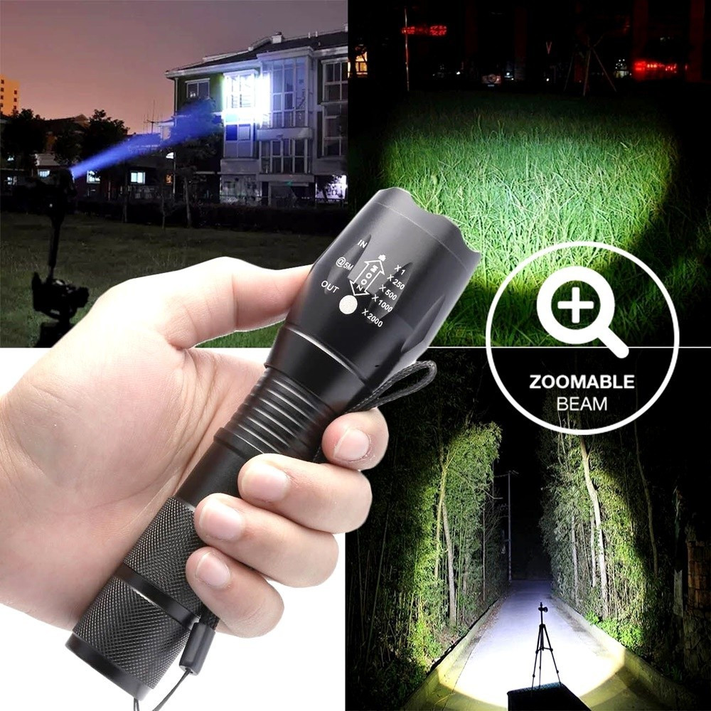 Мощен CREE LED фенер X6-902