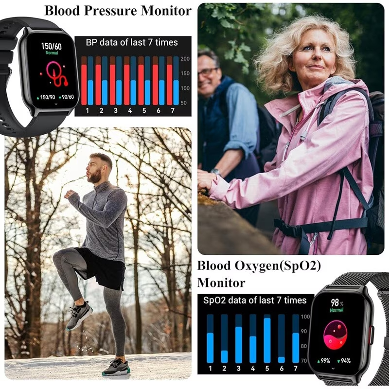 TechONE Wand Pro смарт часовник с висока резолюция и водоустойчивост - Image 3