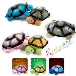 Детска нощна лампа проектираща съзвездия Turtle life, Костенурка