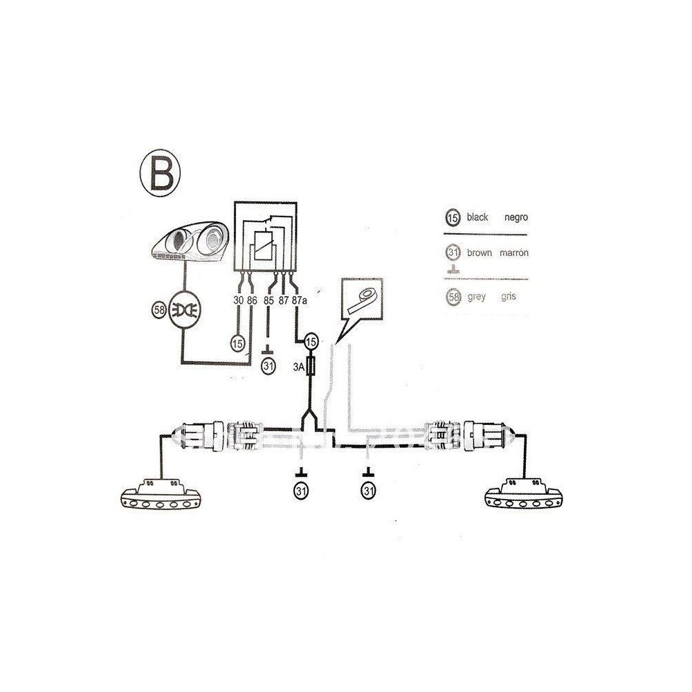 Дневни светлини DRL 2x5 Power LED - Image 9