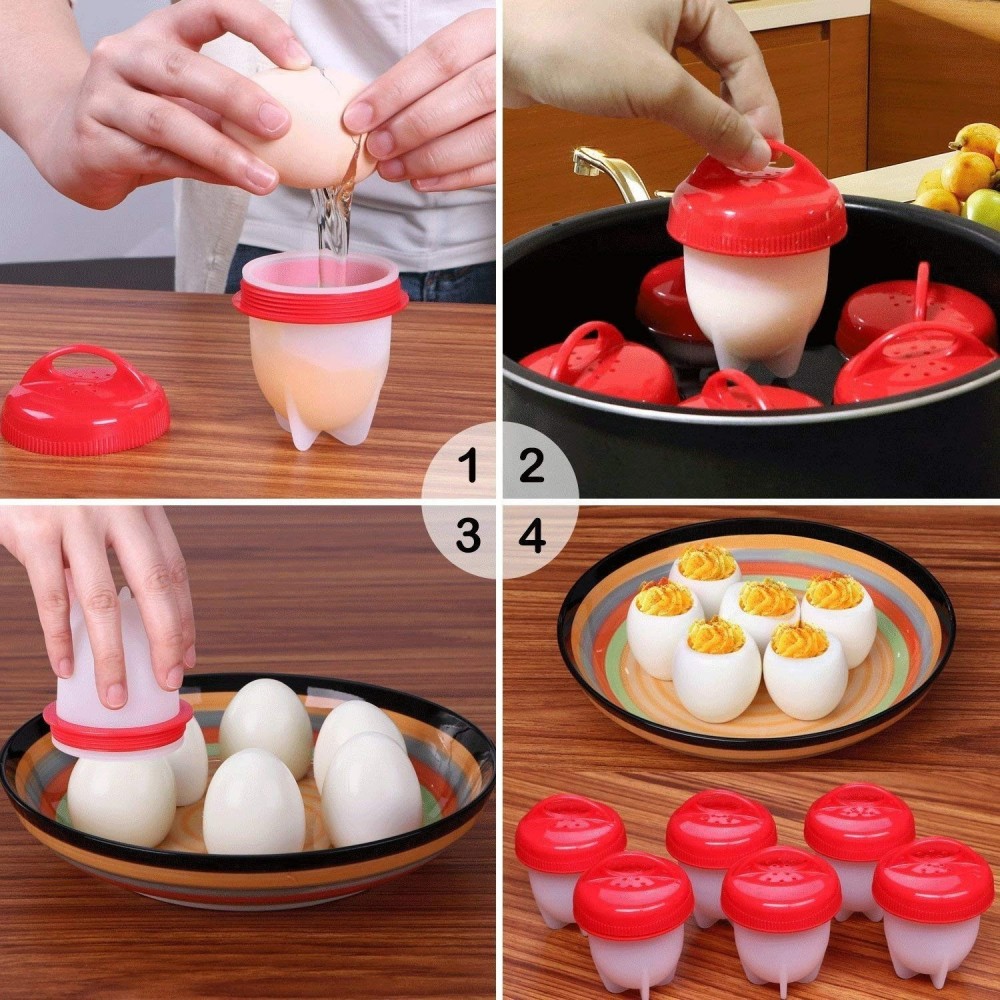 EGGIES форми за варене на яйца без черупки - Image 3