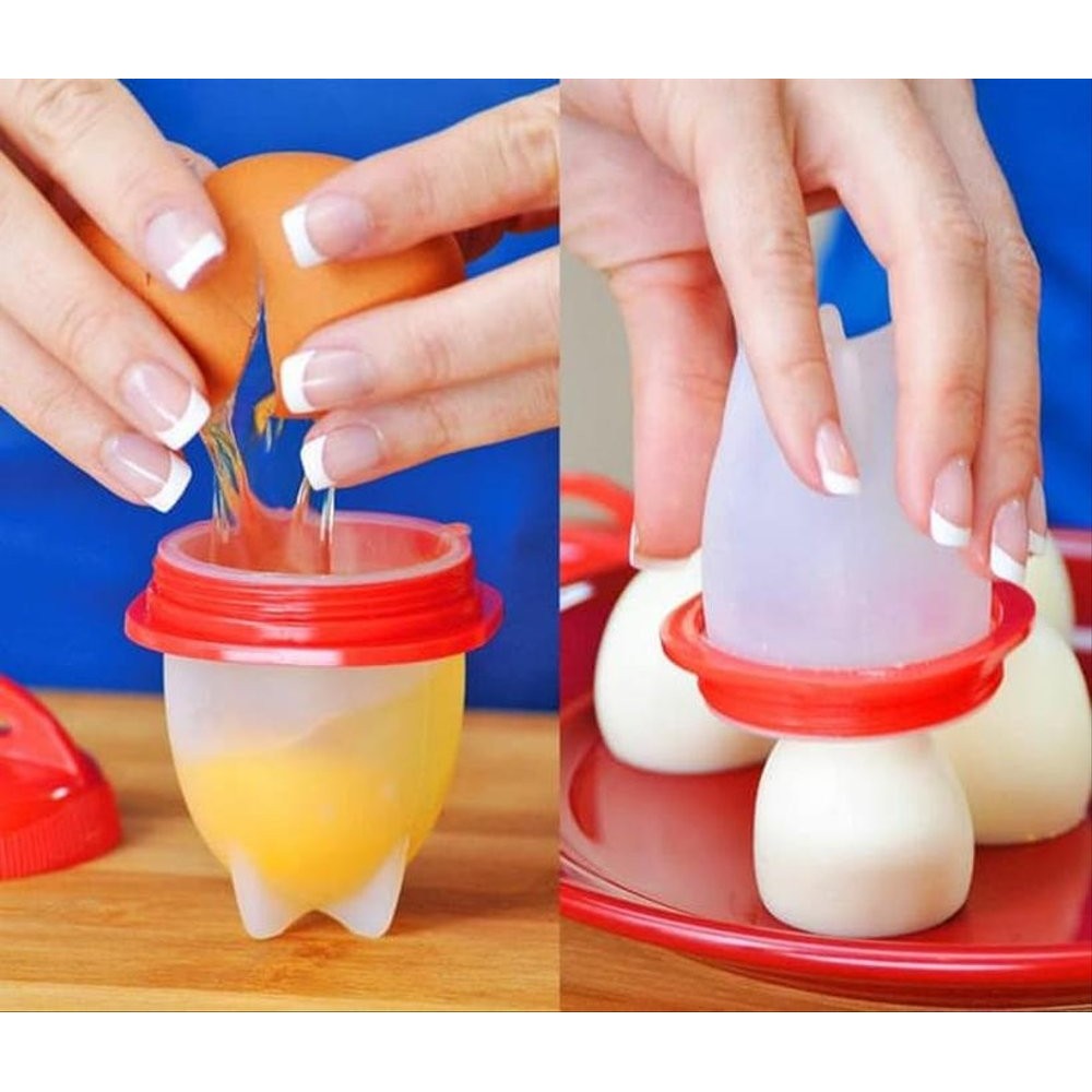 EGGIES форми за варене на яйца без черупки - Image 2