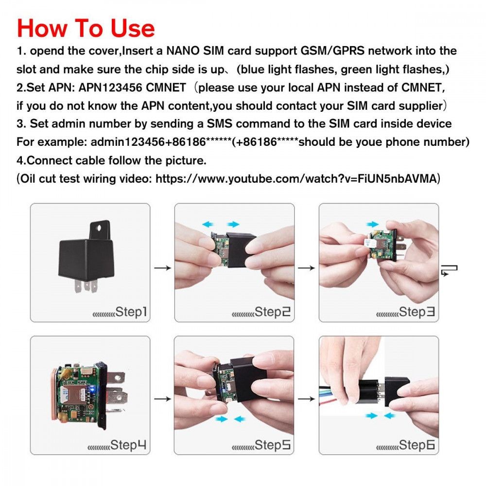 GPS тракер за автомобил модел GT02A-2 - Image 8