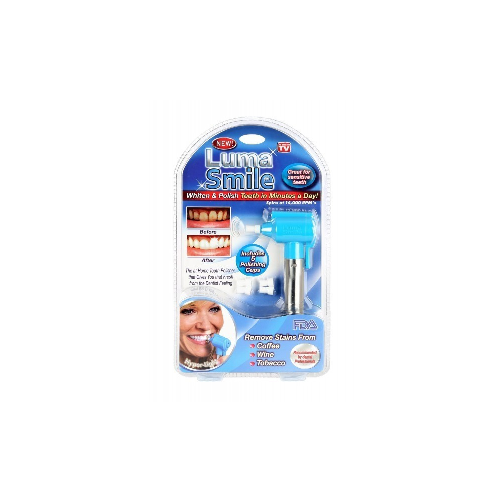 Система за домашно премахване на петна и полиране на зъбите Luma Smile, на батерии - Image 6