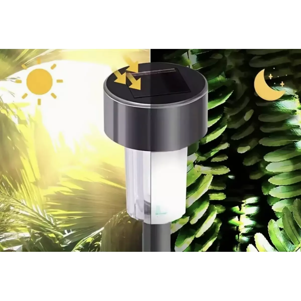 Комплект от 10 броя LED соларни лампи - Image 5