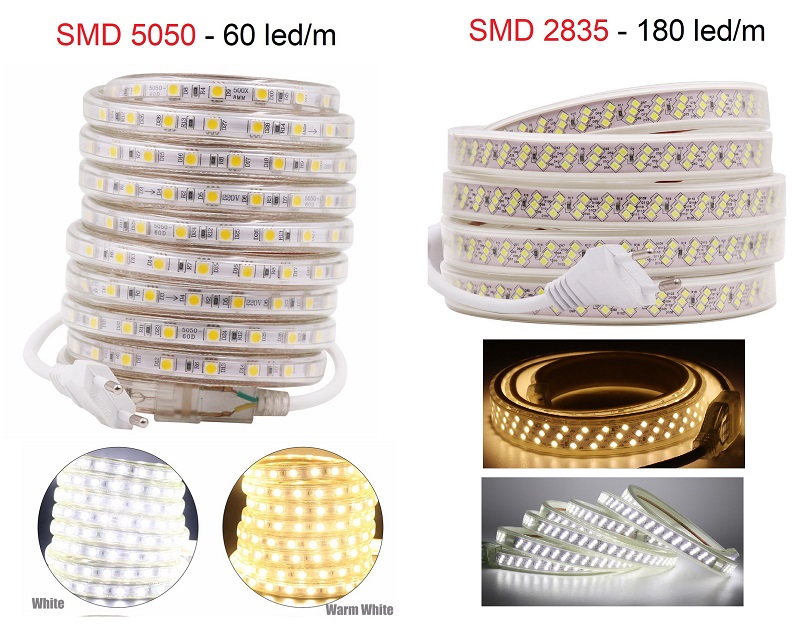 Водоустойчива LED лента с 60 или 180 диода на метър - Image 5