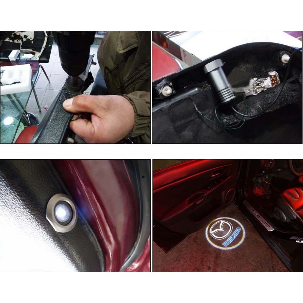 LED Лого проектор за врати на автомобили - Image 2