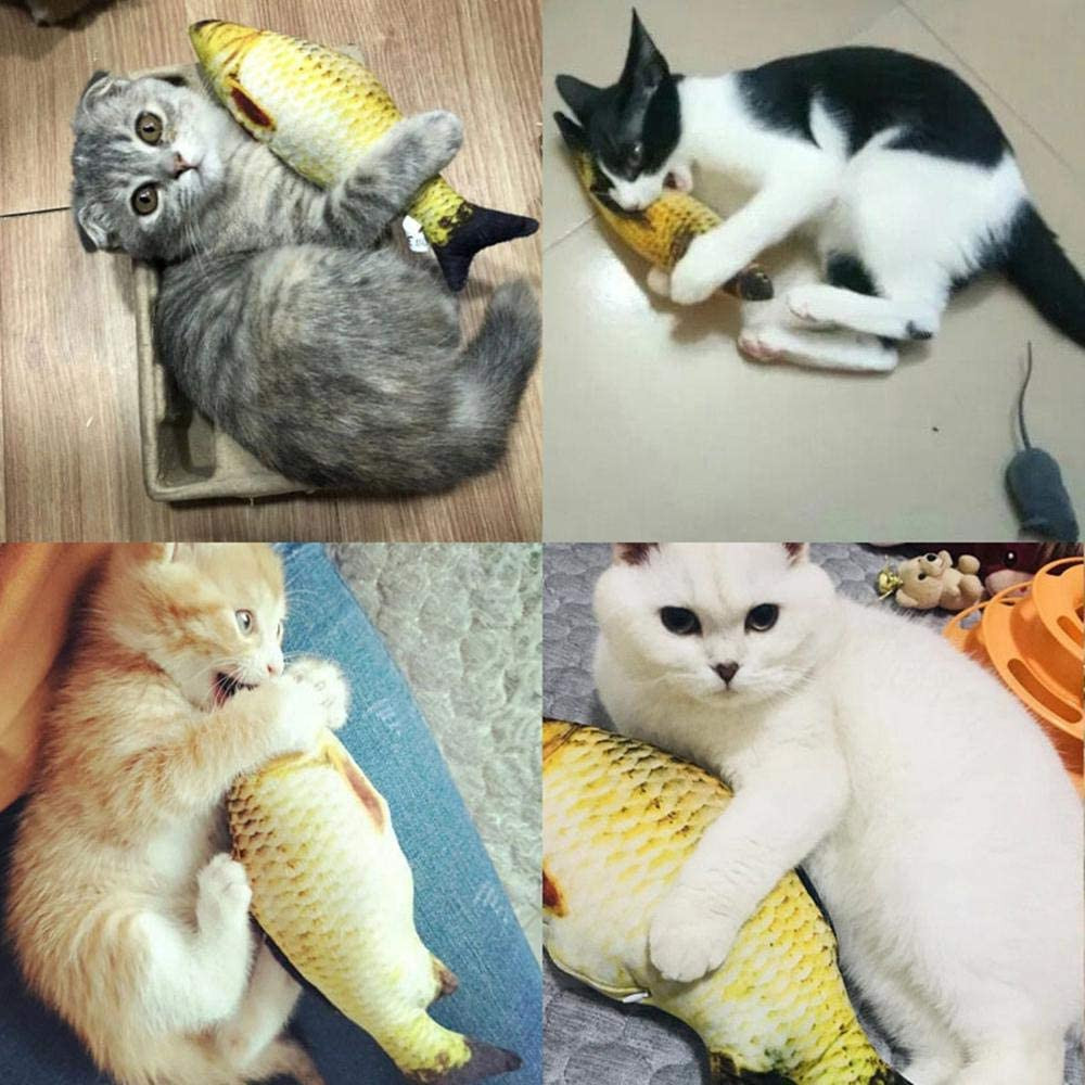 Мърдаща се играчка рибка за котки с USB батерия - Image 5