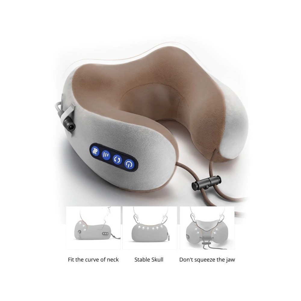 Масажираща възглавница за пътуване и почивка U-pillow - Image 14