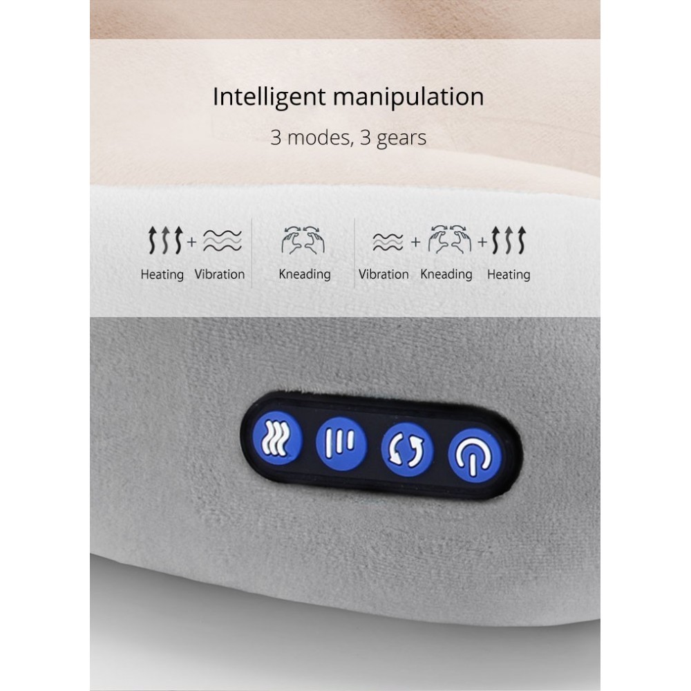 Масажираща възглавница за пътуване и почивка U-pillow - Image 5