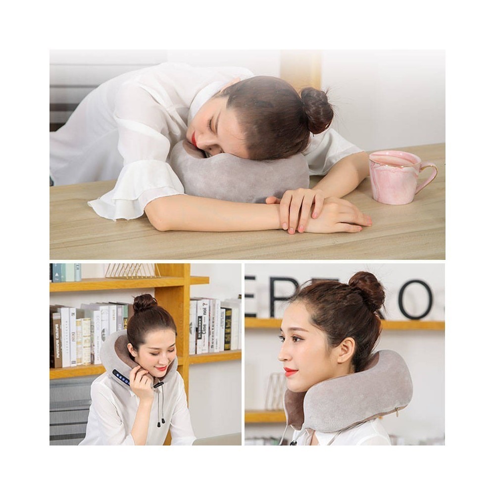 Масажираща възглавница за пътуване и почивка U-pillow - Image 6