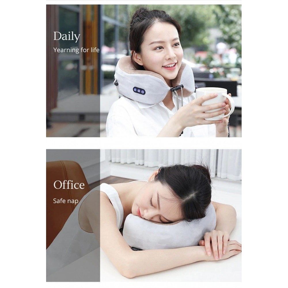 Масажираща възглавница за пътуване и почивка U-pillow - Image 10