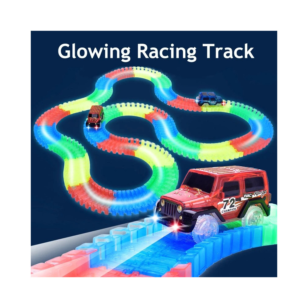 Magic Tracks Детска светеща писта 220 части - Image 4