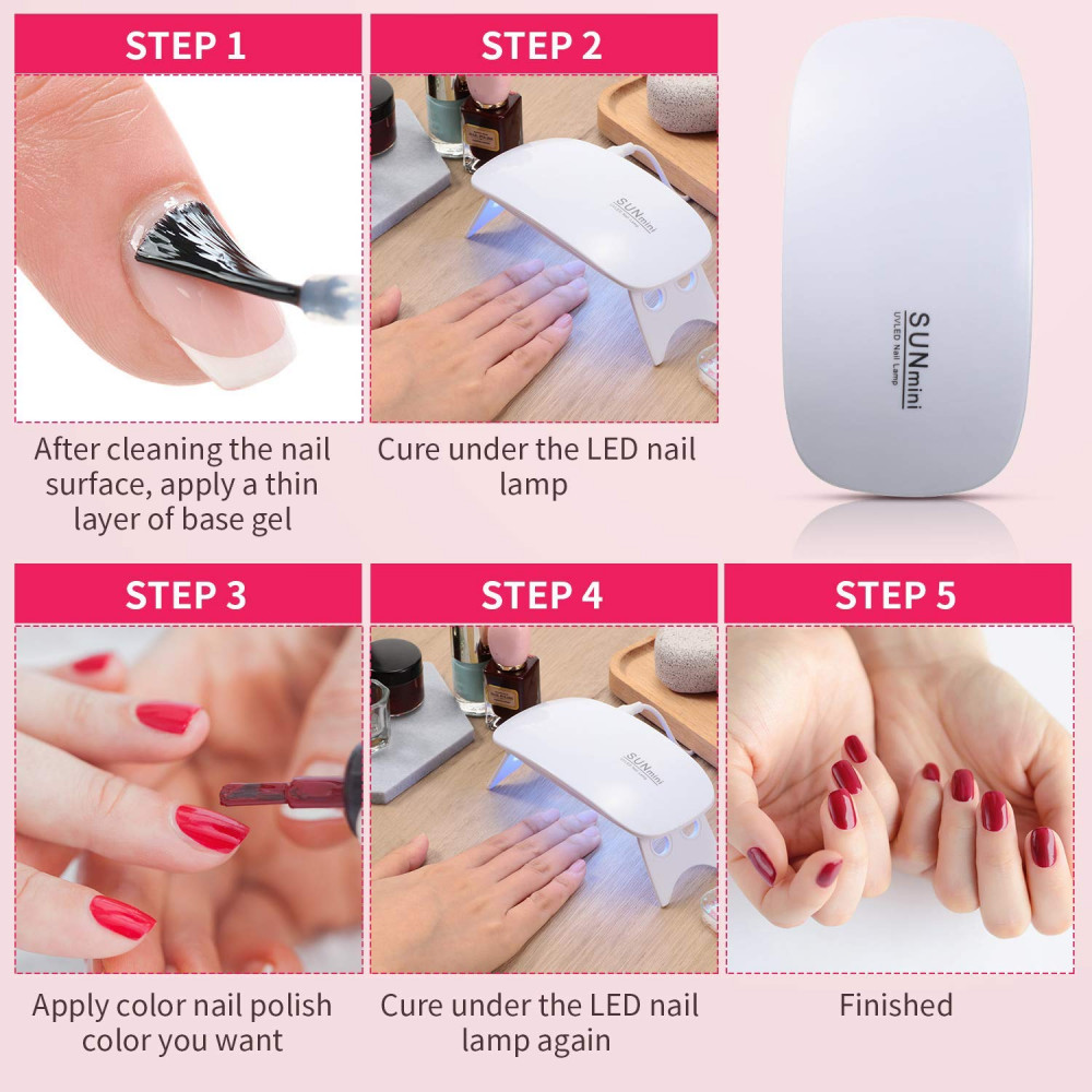 SUN Mini UV/LED – Лампа за маникюр с USB захранване - Image 3