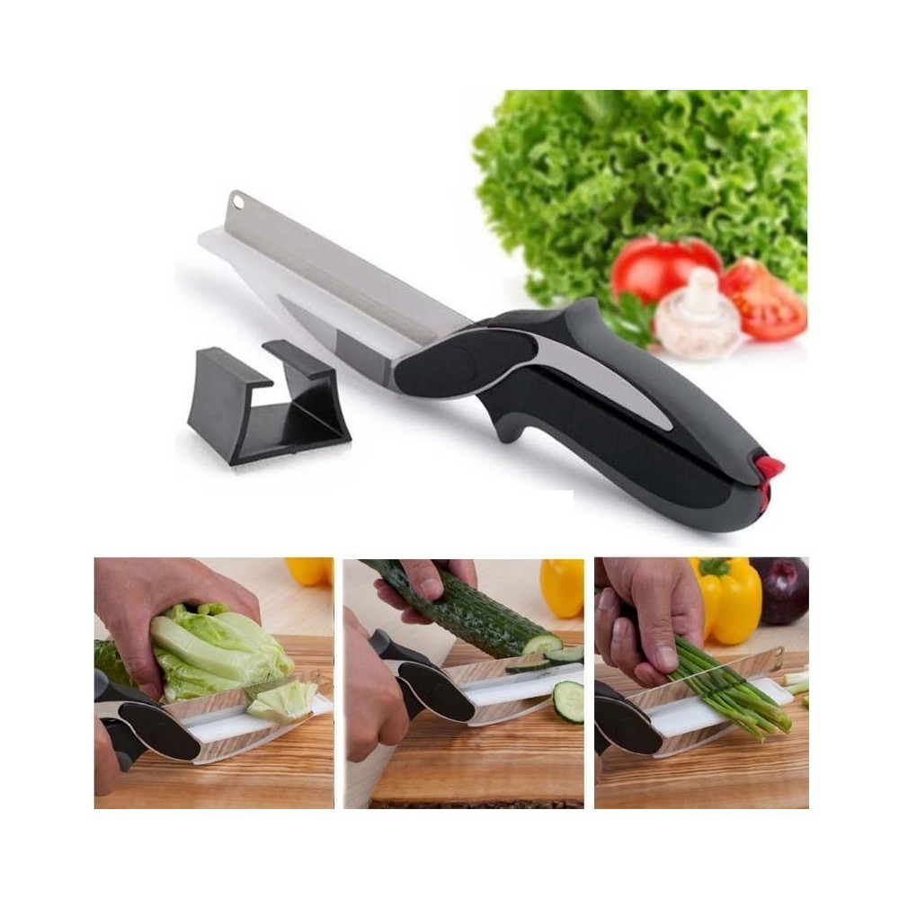 Ножица за рязане на месо и зеленчуци Clever Cutter Инокс - Image 6