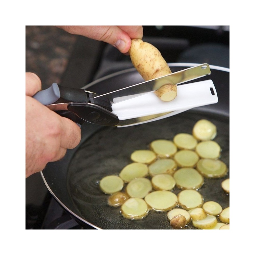 Ножица за рязане на месо и зеленчуци Clever Cutter Инокс - Image 7