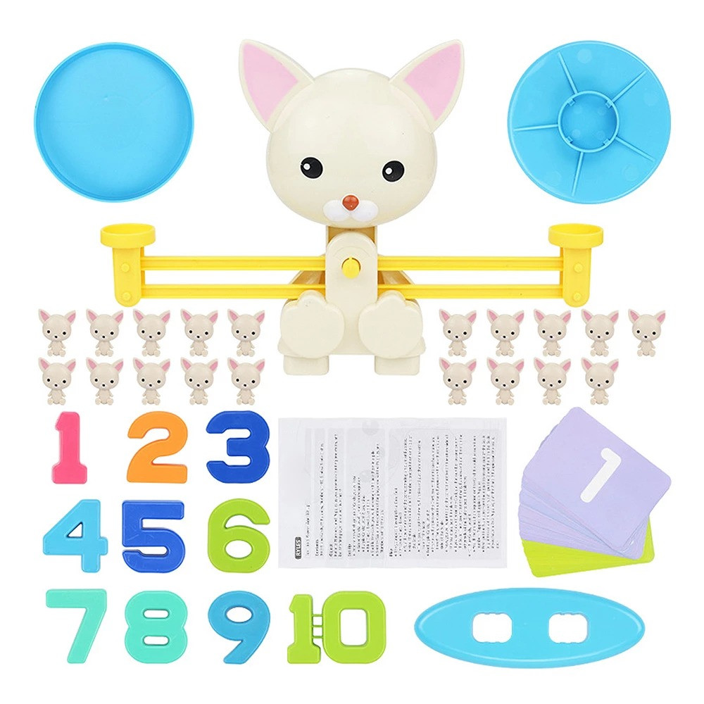 Игра за смятане, игра с цифри, детска везната - Image 9
