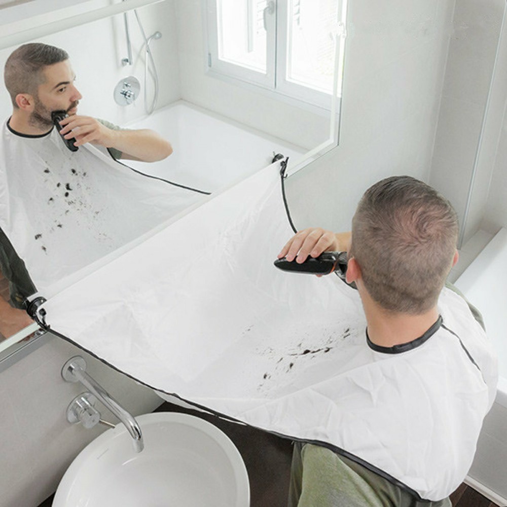 Престилка за бръснене и подстригване с вакуум лепенки за огледало - Image 8