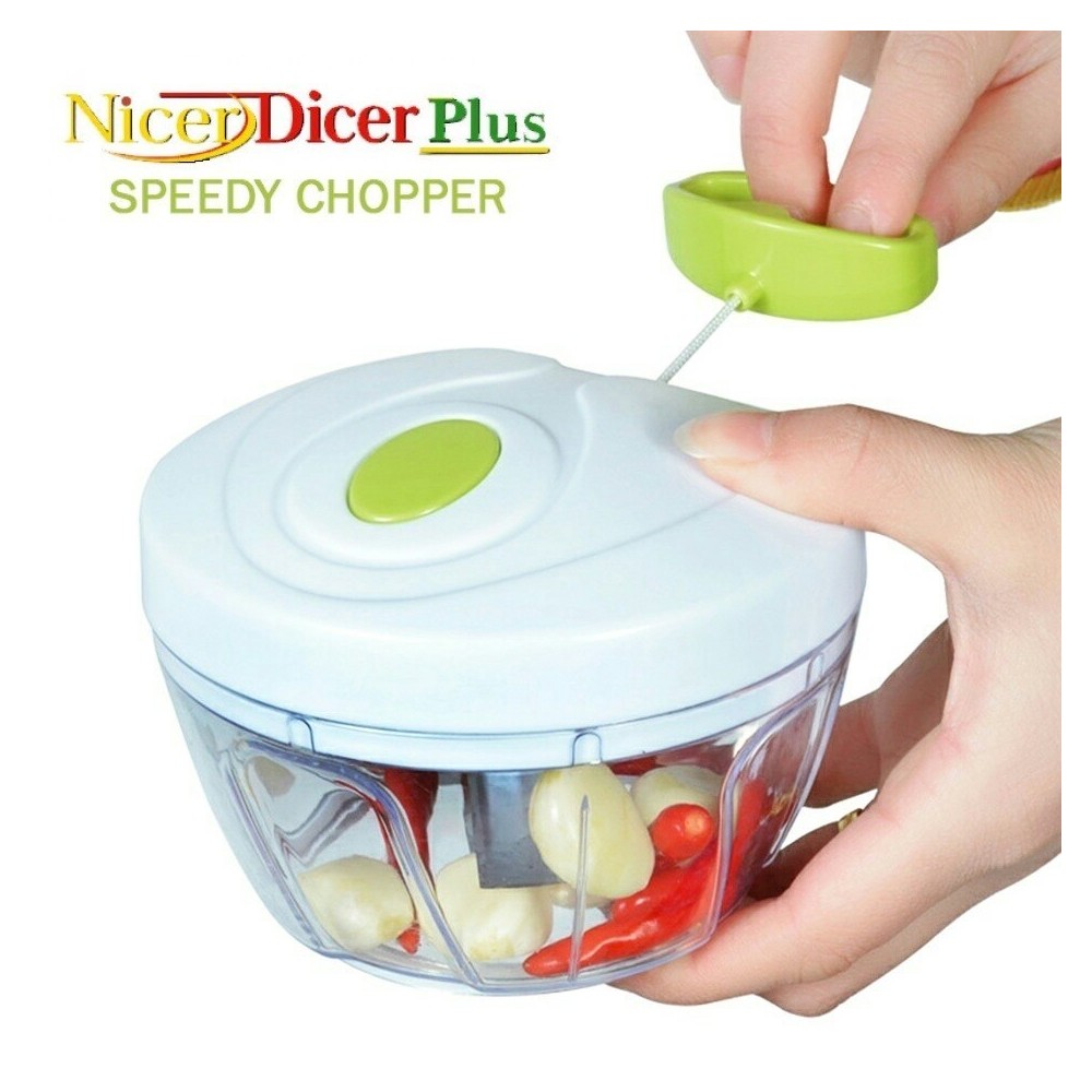 Nicer Dicer Plus Speedy Chopper - Ръчен чопър за плодове и зеленчуци - Image 10