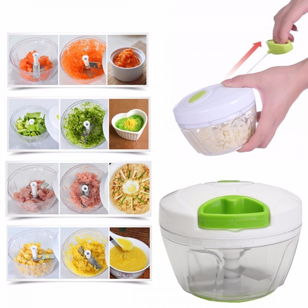 Nicer Dicer Plus Speedy Chopper - Ръчен чопър за плодове и зеленчуци - Image 6