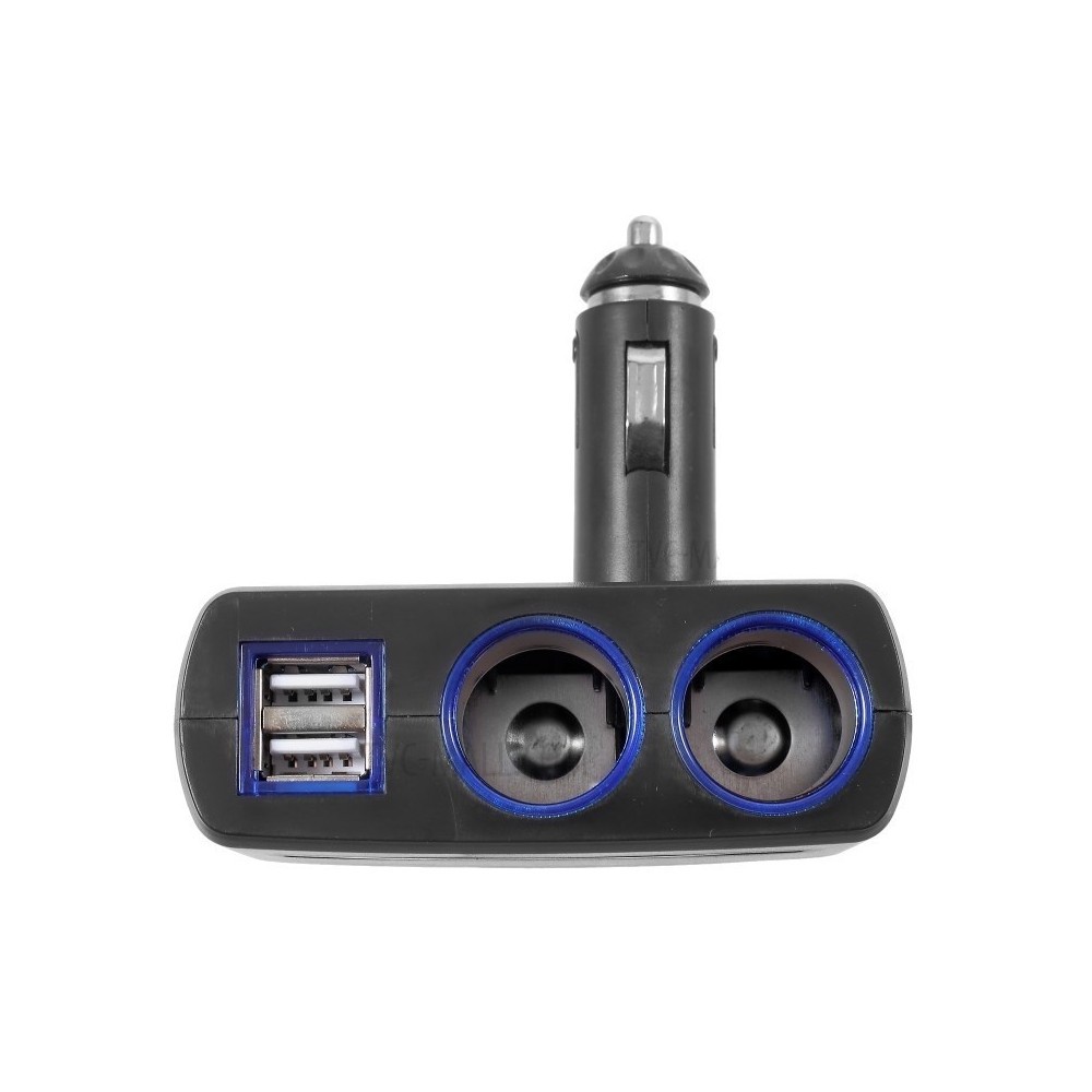 Разклонител на запалка, 2 гнезда за запалка и 2 броя USB за зареждане - Image 4