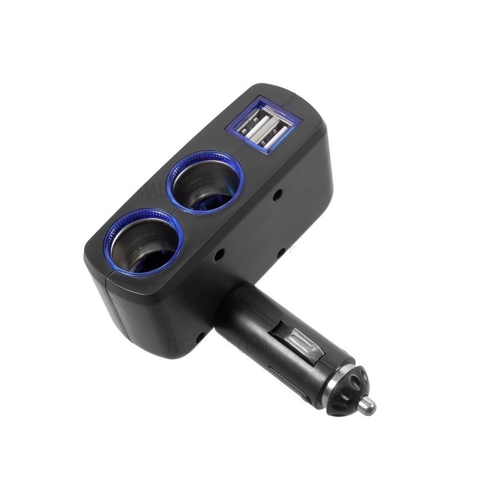 Разклонител на запалка, 2 гнезда за запалка и 2 броя USB за зареждане - Image 5