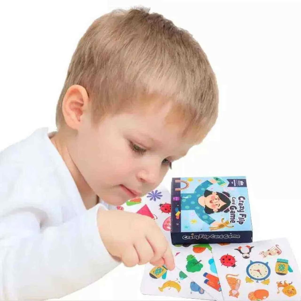 Crazy Flip Семейна Игра с Карти и Звънец за Бърза Реакция - Image 2