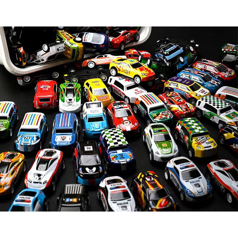 Детски Комплект Колички Die Cast 50 бр. Разнообразни Модели в Кутия - Image 3
