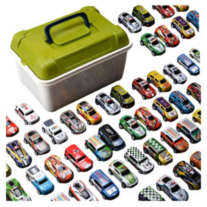 Детски Комплект Колички Die Cast 50 бр. Разнообразни Модели в Кутия