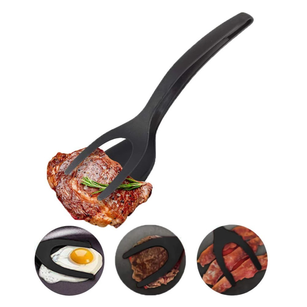 Щипка - Шпатула за обръщане на месо яйца и други - Image 8