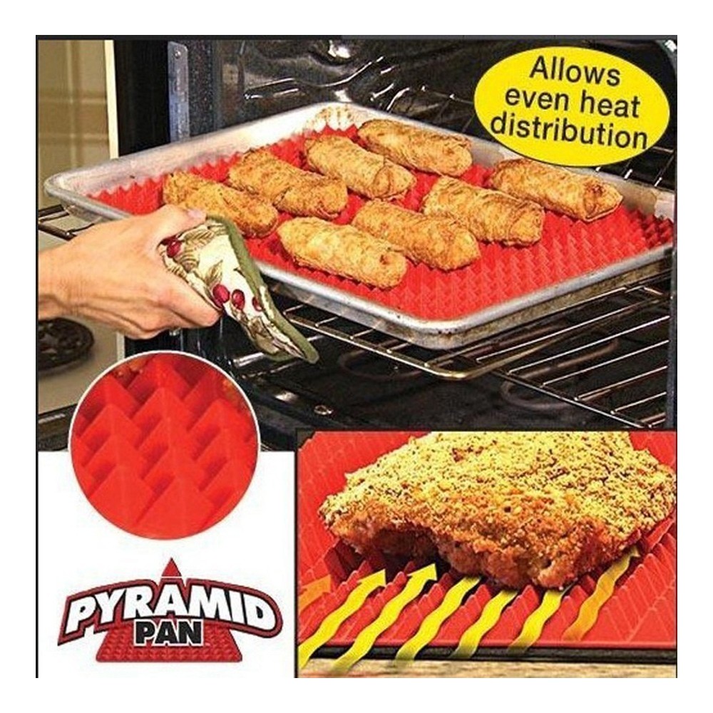 ПОДЛОЖКА ЗА ПЕЧЕНЕ НА ЯСТИЯ PYRAMID PAN
